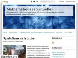 Sites similar to mathematiques-spirituelles.com