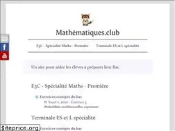 Sites similar to mathematiques.club