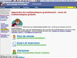 Sites similar to mathematiquesfaciles.com
