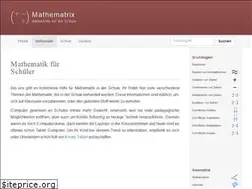 Sites similar to mathematrix.de
