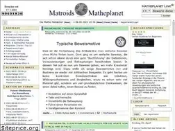 Sites similar to matheplanet.com