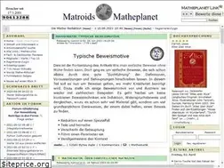 Sites similar to matheplanet.de