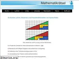 Sites similar to matheraetsel.de