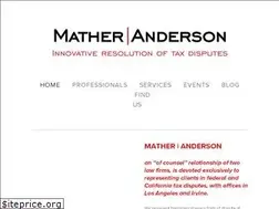 Sites similar to matheranderson.com