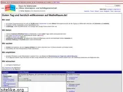Sites similar to matheraum.de