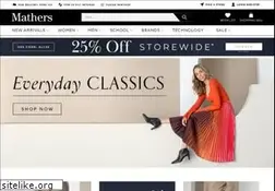 Sites similar to mathers.com.au