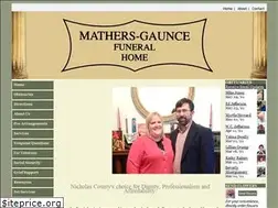 Sites similar to mathersgaunce.com