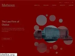 Sites similar to matheson.com