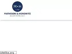 Sites similar to mathesonhorowitz.com
