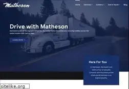 Sites similar to mathesoninc.com