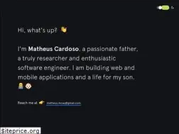 Sites similar to matheuscas.github.io