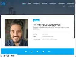 Sites similar to matheusgoncalves.com