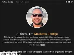 Sites similar to matheusgontijo.com
