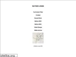 Sites similar to mathewjones.com
