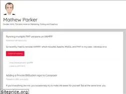 Sites similar to mathewparker.co.uk