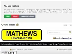 Sites similar to mathews.co.uk