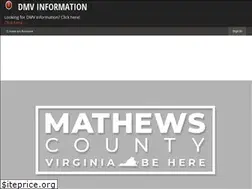 Sites similar to mathewscountyva.gov