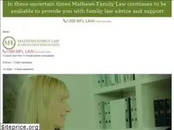 Sites similar to mathewsfamilylaw.com.au