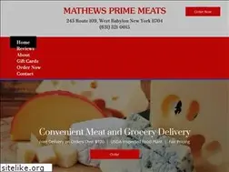 Sites similar to mathewsprimefoods.com