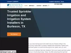 Sites similar to mathewssprinklersystems.com