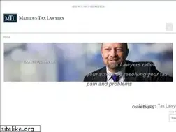 Sites similar to mathewstaxlawyers.com.au