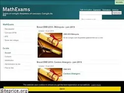 Sites similar to mathexams.fr