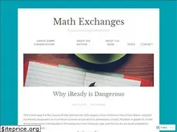 Sites similar to mathexchanges.wordpress.com