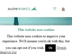 Sites similar to mathfinance.com