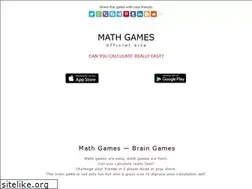 Sites similar to mathgames.ru