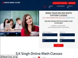 Sites similar to mathhometutors.in