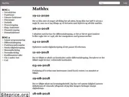 Sites similar to mathhx.dk