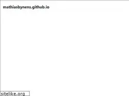 Sites similar to mathiasbynens.github.io