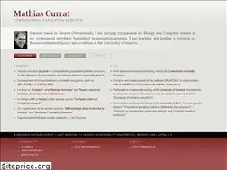Sites similar to mathiascurrat.com