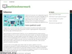 Sites similar to mathiashnormark.dk