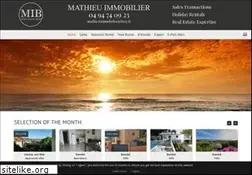 Sites similar to mathieu-immobilier.com