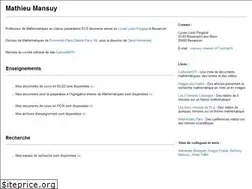 Sites similar to mathieu-mansuy.fr