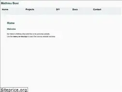 Sites similar to mathieubosi.com