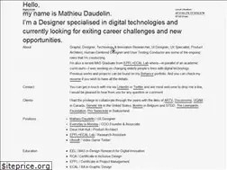 Sites similar to mathieudaudelin.com