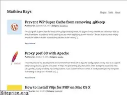 Sites similar to mathieuhays.co.uk