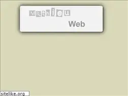 Sites similar to mathieuweb.fr