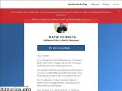 Sites similar to mathifonseca.me