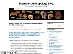 Sites similar to mathildasanthropologyblog.wordpress.com