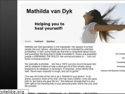 Sites similar to mathildavandyk.com