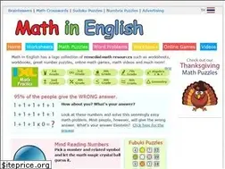 Sites similar to mathinenglish.com