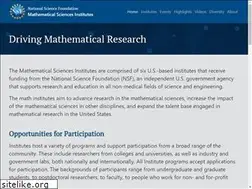 Sites similar to mathinstitutes.org