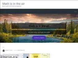 Sites similar to mathisintheair.org
