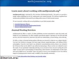 Sites similar to mathjournals.org