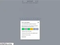 Sites similar to mathler.com