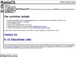 Sites similar to mathmaniacs.org