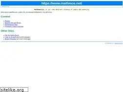 Sites similar to mathmos.net